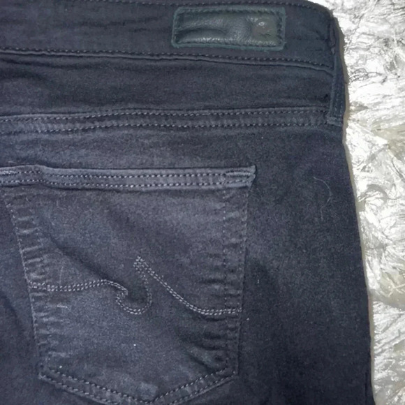 AG Denim The Stilt cigarette leg in black size 29R - Picture 9 of 11
